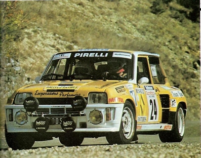 Dominique de Meyer - Alain Pantani
20º Rally Antibes 1985. Renault 5 Turbo. Clasificado 4º.@
Palabras clave: ;Renault;Turbo;Grupo_B;Antibes;1985