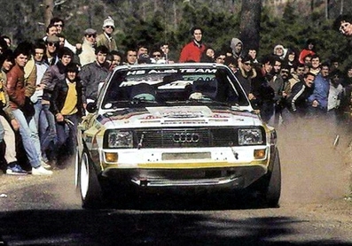 Stig Blomqvist - Bjorn Cederberg
19º Rallye de Portugal - Vinho do Porto 1985. Audi Sport Quattro S1 (IN-NE 11). Clasificado 4º.

Del 6 al 9 de Marzo, Estoril, Cascais, Lisboa, Portugal.
Superficie: asfalto - tierra.

El Rally tení­a un total de 2455 km de los que 730.50 km divididos en 47 tramos eran especiales.

Tomaron la salida 94 equipos, finalizaron 28.@
Palabras clave: Stig_Blomqvist;Audi;Quattro;Portugal;grupo_B;1985