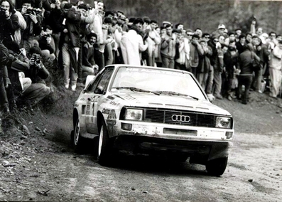 Stig Blomqvist - Bjorn Cederberg
19º Rallye de Portugal - Vinho do Porto 1985. Audi Sport Quattro S1 (IN-NE 11). Clasificado 4º.

Del 6 al 9 de Marzo, Estoril, Cascais, Lisboa, Portugal.
Superficie: asfalto - tierra.

El Rally tení­a un total de 2455 km de los que 730.50 km divididos en 47 tramos eran especiales.

Tomaron la salida 94 equipos, finalizaron 28.@
Palabras clave: Stig_Blomqvist;Audi;Quattro;Portugal;grupo_B;1985