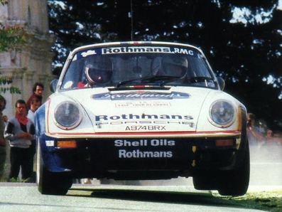 William (Billy) Coleman - Ronan Morgan
29º Tour de Corse - Rallye de France 1985. Porsche 911 SC RS (A974 BRX). Clasificado 4º.

Del 2 al 4 de Mayo, Ajaccio, Córcega, Francia.
Superficie: asfalto.

El Rally tenia un total de 1603.00 km de los que 1122.25 km divididos en 30 tramos eran especiales (1 de ellos fue cancelado, SS5 Sartene - Zonza de 44.23 km, por el fatal accidente de Attilio Bettega en el tramo anterior, SS4 Zerubia - Santa Giulia de 30.60 km).

Tomaron la salida 139 equipos, finalizaron 45.@
Palabras clave: ;Ronan_Morgan;Porsche;SC;RS;Còrcega;1985
