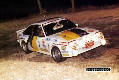 Josep Arqué - Xavier Muntañola
2º Rally Shalymar / Valeo 1985. Opel Manta 400.2-M-4458-F). Clasificado 5º.

Del 16 al 17 de Noviembre, Madrid, España.
Superficie: asfalto.

El Rally constaba de 2 etapas con un total de 229.70 km cronometrados divididos en 19 tramos.

Tomaron la salida un mínimo de 77 equipos, finalizaron 43.@
Palabras clave: ;Opel;Manta;Shalymar;Valeo;Madrid;1985;Grupo_B