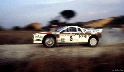 Dario Cerrato - Giuseppe Cerri
27º Rallye Sanremo 1985. Lancia Rally 037 (TO 30683D). Clasificado 5º.

Del 29 de Septiembre al 4 de Octubre, Sanremo, Liguria, Imperia, Italia.
Superficie: asfalto - tierra.

El Rally tenia un total de 2340.56 km, de los que 696.90 km divididos en 45 tramos eran especiales (2 de ellos fueron cancelados SS20 Murio 1 de 9.12 km, SS36 Ronde 1 de 37.22 km).

Tomaron la salida 98 equipos, finalizaron 33.@
Palabras clave: ;Lancia;Rally;Grupo_B;Sanremo;1985
