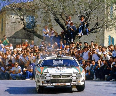 Dario Cerrato - Giuseppe Cerri 
27º Rallye Sanremo 1985. Lancia Rally 037 (TO 30683D). Clasificado 5º.

Del 29 de Septiembre al 4 de Octubre, Sanremo, Liguria, Imperia, Italia.
Superficie: asfalto - tierra.

El Rally tenia un total de 2340.56 km, de los que 696.90 km divididos en 45 tramos eran especiales (2 de ellos fueron cancelados SS20 Murio 1 de 9.12 km, SS36 Ronde 1 de 37.22 km).

Tomaron la salida 98 equipos, finalizaron 33.

SS Chiusdino
@
Palabras clave: ;Lancia;Rally;Grupo_B;Sanremo;1985;Chiusdino