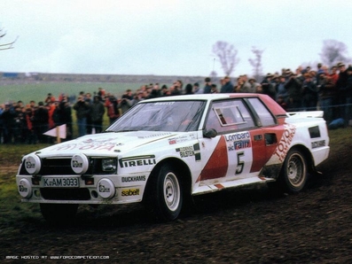 Juha Kankkunen - Fred Gallagher
34º Lombard RAC Rally 1985. Toyota Celica TCT (K-AM 3033). Clasificado 5º.

Del 24 al 28 de Noviembre, Nottingham, Inglaterra.
Superficie: tierra.

El Rally tenia un total de 3507 km de los que 896.98 km divididos en 65 tramos eran especiales, (2 de ellas fueron canceladas, SS43 Kielder Forest - Ogre Hill de 12,02 Km y SS64 Nuss de 8,79 Km).

Tomaron la salida 155 equipos, finalizaron 62.@
Palabras clave: ;Toyota;Celica;TCT;Gran_Bretaña;Grupo_B;1985;Inglaterra