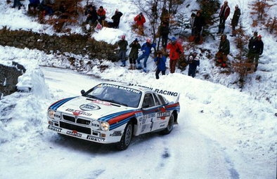 Henri Toivonen - Juha Piironen
53º Rallye Automobile de Monte-Carlo 1985. Lancia Rally 037 (TO 09006D). Clasificado 6º.

Col de Turini 1.607 m
Situado en los Alpes-Marà­timos, en la regiòn de Provenza-Alpes-Costa Azul.
Uno de los tramos mas conocidos del Rallye Automobile de Monte-carlo y mas famosos del Mundo. El ambiente entre aficionados es único y excepcional.

Del 26 de Enero al 1 de Febrero, Monte-Carlo.
Superficie: asfalto -nieve.

El Rally tenía un total de 3999.00 km de los que 851.10 km divididos en 34 tramos eran especiales (1 de ellos fue cancelado SS17).

Tomaron la salida 117 equipos, finalizaron 68.@
Palabras clave: Henri_Toivonen;Lancia;Rally;Grupo_B;Montecarlo;1985;nieve