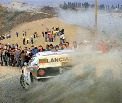 Massimo (Miki) Biasion - Tiziano Siviero
27º Rallye Sanremo 1985. Lancia Rally 037 (TO 09005D). Clasificado 6º.

Del 29 de Septiembre al 4 de Octubre, Sanremo, Liguria, Imperia, Italia.
Superficie: asfalto - tierra.

El Rally tenia un total de 2340.56 km, de los que 696.90 km divididos en 45 tramos eran especiales (2 de ellos fueron cancelados SS20 Murio 1 de 9.12 km, SS36 Ronde 1 de 37.22 km).

Tomaron la salida 98 equipos, finalizaron 33.@
Palabras clave: Miki_Biasion;Tiziano_Siviero;Lancia;Rally;Grupo_B;Sanremo;1984