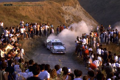 Massimo (Miki) Biasion - Tiziano Siviero
27º Rallye Sanremo 1985. Lancia Rally 037 (TO 09005D). Clasificado 6º.

Del 29 de Septiembre al 4 de Octubre, Sanremo, Liguria, Imperia, Italia.
Superficie: asfalto - tierra.

El Rally tenia un total de 2340.56 km, de los que 696.90 km divididos en 45 tramos eran especiales (2 de ellos fueron cancelados SS20 Murio 1 de 9.12 km, SS36 Ronde 1 de 37.22 km).

Tomaron la salida 98 equipos, finalizaron 33.

© Martin Holmes
@
Palabras clave: Miki_Biasion;Tiziano_Siviero;Lancia;Rally;Grupo_B;Sanremo;1984