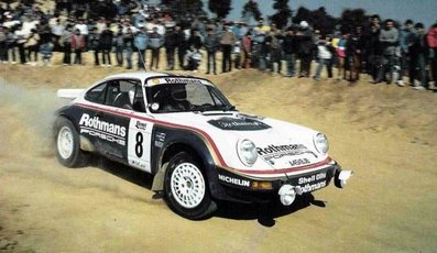 Bernard Beguin - Jean-Jacques Lenne
33º Rally Costa Brava 1985. Porsche 911 SC RS (A451 BJB). Clasificado 6º.

Del 22 al 24 de Febrero, Lloret de Mar, Catalunya, España.
Superficie: asfalto - tierra.

El Rally tenia un total de 1329.74 km, de los que 501.59 km divididos en 45 tramos eran especiales.

Tomaron la salida 55 equipos, finalizaron 25.@
Palabras clave: Bernard_Beguin;Porsche;Grupo_B;Costa_Brava;1985