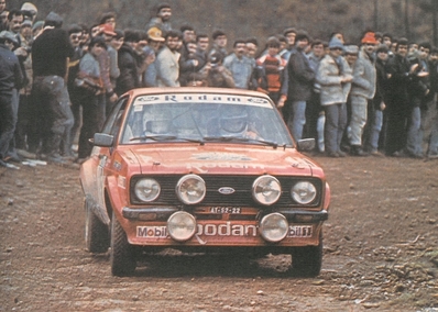 Jose Miguel Leite Faria - Jose Nascimento
19º Rallye de Portugal - Vinho do Porto 1985. Ford Escort RS 1800 MkII (AT-52-22). Clasificado 6º.

Del 6 al 9 de Marzo, Estoril, Cascais, Lisboa, Portugal.
Superficie: asfalto - tierra.

El Rally tení­a un total de 2455 km de los que 730.50 km divididos en 47 tramos eran especiales.

Tomaron la salida 94 equipos, finalizaron 28.@
Palabras clave: Ford;Escort;Portugal;1985;MKII;MKII