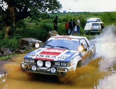 Alain Ambrosino - Daniel Le Saux
33º Marlboro Safari Rally 1985. Nissan 240RS (KNY58 YA5563). Clasificado 6º.

Del 4 al 8 de Abril, Nairobi, Kenya, África.
Superficie: tierra.

El Rally tenia un total de 5167.6 km con 88 controles horarios.

Tomaron la salida 71 equipos, finalizaron 20.@
Palabras clave: Nissan;Safari;1985;Grupo_B