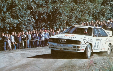 Per Eklund - Bruno Berglund
35º 1000 Lakes Rally 1985. Audi Quattro A2 (HPK 987). Clasificado 6º.

Del 23 al 25 de Agosto, Jyväskylä, Finlandia.
Superficie: tierra.

El Rally tenía un total de 1418.00 km de los que 479.00 km divididos en 50 tramos eran especiales (1 de ellos fue cancelado SS10 Vaheri).

Se inscribieron 188 equipos, tomaron la salida 175, finalizaron 83.@

Palabras clave: Audi;Grupo_B;Finlandia;1985