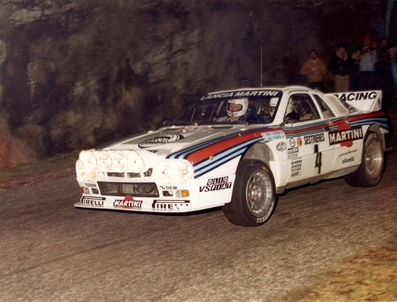 Henri Toivonen - Juha Piironen
53º Rallye Automobile de Monte-Carlo 1985. Lancia Rally 037 (TO 09006D). Clasificado 6º.

Del 26 de Enero al 1 de Febrero, Monte-Carlo.
Superficie: asfalto -nieve.

El Rally tenía un total de 3999.00 km de los que 851.10 km divididos en 34 tramos eran especiales (1 de ellos fue cancelado SS17).

Tomaron la salida 117 equipos, finalizaron 68.@
Palabras clave: Henri_Toivonen;Lancia;Rally;Grupo_B;Montecarlo;1985