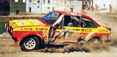 Carlos Bica - Joao Sena
19º Rallye de Portugal - Vinho do Porto 1985. Ford Escort RS 1800 MKII (FFV 800S). Clasificado 7º.

Del 6 al 9 de Marzo, Estoril, Cascais, Lisboa, Portugal.
Superficie: asfalto - tierra.

El Rally tení­a un total de 2455 km de los que 730.50 km divididos en 47 tramos eran especiales.

Tomaron la salida 94 equipos, finalizaron 28.
Palabras clave: ;Ford;Escort;MKII;Portugal;1985;MKII