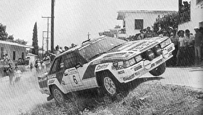 Mike Kirkland - Anton Levitan
32º Rally Acropolis 1985 (Grecia). Nissan 240RS. Clasificado 7º.@
Palabras clave: ;Nissan;Grupo_B;Grecia;1985