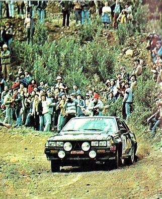António Santinho Mendes - Rui Cunha
19º Rallye de Portugal - Vinho do Porto 1985. Nissan 240RS. Clasificado 8º.

Del 6 al 9 de Marzo, Estoril, Cascais, Lisboa, Portugal.
Superficie: asfalto - tierra.

El Rally tení­a un total de 2455 km de los que 730.50 km divididos en 47 tramos eran especiales.

Tomaron la salida 94 equipos, finalizaron 28.@
Palabras clave: Nissan;Grupo_B;Portugal;1985