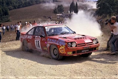 Auguste Turiani "Tchine" - Pierre Gandolfo
27º Rally Sanremo 1985. Opel Manta 400 (TO W90798). Clasificado 10º.

Del 29 de Septiembre al 4 de Octubre, Sanremo, Liguria, Imperia, Italia.
Superficie: asfalto - tierra.

El Rally tenia un total de 2340.56 km, de los que 696.90 km divididos en 45 tramos eran especiales (2 de ellos fueron cancelados SS20 Murio 1 de 9.12 km, SS36 Ronde 1 de 37.22 km).

Tomaron la salida 98 equipos, finalizaron 33.@
Palabras clave: Opel;Manta;Grupo_B;Sanremo;1985