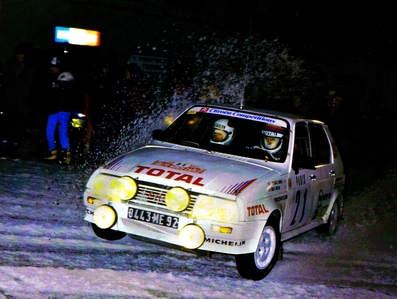 Maurice Chomat - Didier Breton
53º Rallye Automobile de Monte-Carlo 1985. Citröen Visa 1000 Pistes (8443 ME 92). Clasificado 10º.

Del 26 de Enero al 1 de Febrero, Monte-Carlo.
Superficie: asfalto -nieve.

El Rally tenía un total de 3999.00 km de los que 851.10 km divididos en 34 tramos eran especiales (1 de ellos fue cancelado SS17 ).

Tomaron la salida 117 equipos, finalizaron 68.@
Palabras clave: Citroen;Visa;Grupo_B;Montecarlo;nieve;1985