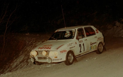 Maurice Chomat - Didier Breton
53º Rallye Automobile de Monte-Carlo 1985. Citröen Visa 1000 Pistes (8443 ME 92). Clasificado 10º.

Del 26 de Enero al 1 de Febrero, Monte-Carlo.
Superficie: asfalto -nieve.

El Rally tenía un total de 3999.00 km de los que 851.10 km divididos en 34 tramos eran especiales (1 de ellos fue cancelado SS17 ).

Tomaron la salida 117 equipos, finalizaron 68.@
Palabras clave: Citroen;Visa;Grupo_B;Montecarlo;1985