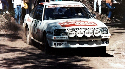 Auguste Turiani - Filipe (Fifé) Fernandes
19º Rallye de Portugal - Vinho do Porto 1985. Opel Manta 2.0 E (H030). Clasificado 11º.

Del 6 al 9 de Marzo, Estoril, Cascais, Lisboa, Portugal.
Superficie: asfalto - tierra.

El Rally tení­a un total de 2455 km de los que 730.50 km divididos en 47 tramos eran especiales.

Tomaron la salida 94 equipos, finalizaron 28.@
Palabras clave: Opel;Manta;Portugal;1985