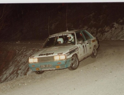 Alain Oreille - Sylvie Oreille
53º Rallye Automobile de Monte-Carlo 1985. Renault 11 Turbo (3284 LD 13). Clasificado 16º.

Del 26 de Enero al 1 de Febrero, Monte-Carlo.
Superficie: asfalto -nieve.

El Rally tenía un total de 3999.00 km de los que 851.10 km divididos en 34 tramos eran especiales (1 de ellos fue cancelado SS17).

Tomaron la salida 117 equipos, finalizaron 68.
Palabras clave: Renault;Turbo;Montecarlo;1985;nieve