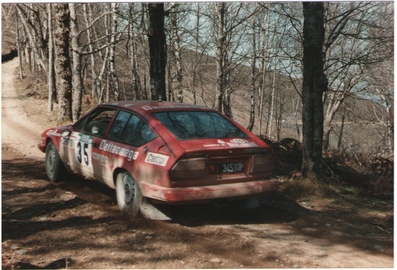 Giancarlo Rizzi - Giuseppe Fiorucci
19º Rallye de Portugal Vinho do Porto 1985. Alfa Romeo Alfetta GTV. Clasificado 17º.

Del 6 al 9 de Marzo, Estoril, Portugal.
Superficie: asfalto - tierra.

El Rally tení­a un total de 2455 km de los que 730.50 km divididos en 47 tramos eran especiales.

Tomaron la salida 94 equipos, finalizaron 28.@
Palabras clave: Alfa;Romeo;Alfetta;GTV;Portugal;1985