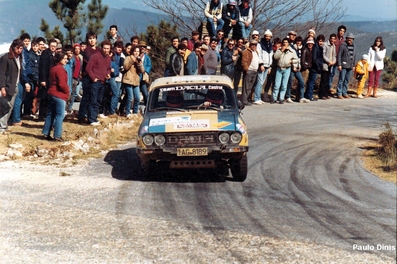 Stefan Vasile - Ovidiu Scobai
19º Rallye de Portugal - Vinho do Porto 1985. Dacia 1300 (1-AG-8189). Clasificado 18º.

Del 6 al 9 de Marzo, Estoril, Portugal.
Superficie: asfalto - tierra.

El Rally tení­a un total de 2455 km de los que 730.50 km divididos en 47 tramos eran especiales.

Tomaron la salida 94 equipos, finalizaron 28.@
Palabras clave: Dacia;Portugal;1985