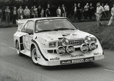 Michèle Mouton - Fabrizia Pons
10º British Midland Ulster Rally 1985. Audi Sport Quattro S1 E2 (652 Z-937). Abandonó por el turbo.
Audi Sport UK

Del 26 al 27 de Julio, Belfast, Irlanda del Norte.
Superficie: asfalto.

El Rally constaba de 2 etapas y 28 tramos cronometrados.
Desconocemos los kilómetros tanto totales como especiales de la prueba.

Tomaron la salida 92 equipos, finalizaron 66.@
Palabras clave: Michele_Mouton;Ulster;Audi;Quattro;Sport;Grupo_B;1985;Mujeres;Womens