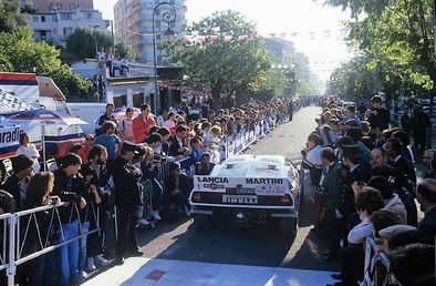 Attilio Bettega - Maurizio Perissinot
29º Tour de Corse - Rallye de France 1985. Lancia Rally 037 (TO 09006D). Abandonó por fatal accidente en SS4 Zerubia - Santa Giulia de 30.60 km (D.E.P. / R.I.P.).

Del 2 al 4 de Mayo, Ajaccio, Córcega, Francia.
Superficie: asfalto.

El Rally tenia un total de 1603.00 km de los que 1122.25 km divididos en 30 tramos eran especiales, (1 de ellos fue cancelado, SS5 Sartene - Zonza de 44.23 km, por el fatal accidente en el tramo anterior de Attilio Bettega).

Tomaron la salida 139 equipos, finalizaron 45.@
Palabras clave: ;Lancia;Corcega;Grupo_B;1985;Corse