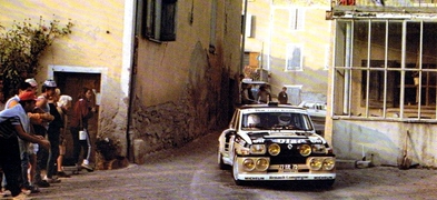 François Chatriot - Michel Périn
20º Rallye d'Antibes 1985. Renault 5 Maxiturbo (27 FJE 75). Abandonó.
Société Diac

Del 17 al 20 de Octubre, Antibes, Provenza-Alpes-Costa Azul, Francia.
Superficie: asfalto.

Tomaron la salida 151 equipos, finalizaron 67.@
Palabras clave: Renault;Maxiturbo;Grupo_B;Antibes;1985