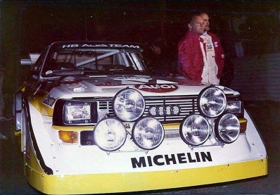 Stig Blomqvist - Björn Cederberg
5º Marlboro Rally Argentina 1985. Audi Sport Quattro S1 E2 (652 Z-943). Abandonó por motor en SS8 Charbonier de 61.25 Km.

Del 30 de Julio al 3 de Agosto, Buenos Aires - Cordoba, Argentina.
Superficie: tierra.

El Rally tenia un total de 2616.00 km de los que 956.71 km divididos en 23 tramos eran especiales.

Tomaron la salida 138 equipos, finalizaron 39.@
Palabras clave: Stig_Blomqvist;Audi;Sport;Quattro;Grupo_B;Argentina;1985;Debut