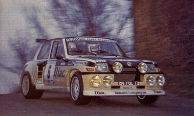 François Chatriot - Michel Périn
6º Rallye International des Garrigues 1985. Renault 5 Maxiturbo (194 FGL 75). Abandonó por fuego en el coche por algún tipo de problema eléctrico.
Société Diac

ÉSta unidad quedó totalmente destruida a causa del fuego.

Del 29 al 30 de Marzo, Nimes, Gard, Occitania, Francia.
Superficie: asfalto.

Desconocemos los kilómetros de la prueba tanto totales como cronmetrados.

Tomaron la salida 101 equipos, finalizaron 47.@
Palabras clave: ;Renault;Maxiturbo;Grupo_B;Garrigues;1985