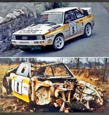 Malcolm Wilson - Nigel Harris
23º Tudor Webasto Manx International Rally 1985. Audi Sport Quattro S1 (IN-NC 25). Abandonó por accidente en SS20.

Del 11 al 14 de Octubre, Douglas, Isla de Man.
Superficie: asfalto.

El Rally tenía 646.27 km cronometrados divididos en 47 tramos especiales.

Tomaron la salida 109 equipos, finalizaron 54.@
Palabras clave: ;Audi;Sport;Quattro;Grupo_B;Isla_Man;1985;Crash