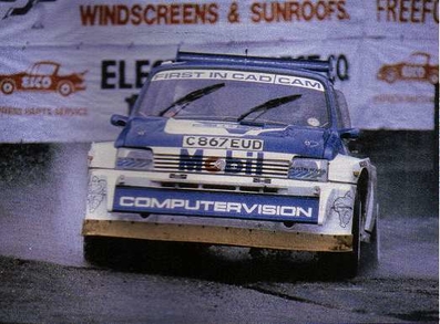 Malcolm Wilson - Nigel Harris
34º Lombard RAC Rally 1985. MG Metro 6R4 (C867 EUD). Abandonó por motor en SS23 Gartheiniog de 26.00 Km.

Del 24 al 28 de Noviembre, Nottingham, Inglaterra.
Superficie: tierra.

El Rally tenia un total de 3507 km de los que 896.98 km divididos en 65 tramos eran especiales, (2 de ellas fueron canceladas, SS43 Kielder Forest - Ogre Hill de 12,02 Km y SS64 Nuss de 8,79 Km).

Tomaron la salida 155 equipos, finalizaron 62.@
Palabras clave: ;Metro;MG;Grupo_B;Gran_Bretaña;1985;RAC_Rally;Inglaterra