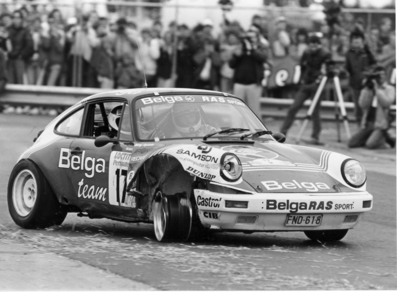 Thierry Reginster - Georges Biar
21º 24 Heures d´Ypres 1985. Porsche 911 SC RS (FND-618). Abandonó por accidente.

Del 28 al 30 de Junio, Ypres, Bélgica.
Superficie: asfalto con 524.00 km cronometrados.

Tomaron la salida 148 equipos, finalizaron 73.@
Palabras clave: Porsche;Grupo_B;Ypres;1985