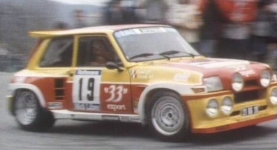 Didier Auriol - Bernard Occelli
6º Rallye International des Garrigues 1985. Renault 5 Maxiturbo (21 RG 28). Abandonó, desconocemos el motivo.

Del 29 al 30 de Marzo, Nimes, Gard, Occitania, Francia.
Superficie: asfalto.

Desconocemos los kilómetros de la prueba tanto totales como cronmetrados.

Tomaron la salida 101 equipos, finalizaron 47.@
Palabras clave: Renault;Maxiturbo;Grupo_B;Garrigues;1985