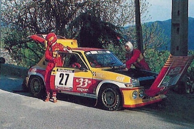Didier Auriol - Bernard Occelli
29º Tour de Corse - Rallye de France 1985. Renault 5 Maxiturbo (21 RG 28). Abandonó por problemas eléctricos en SS9 Campo al Quarcio - Pont de Noceta de 33,77 Km.

Del 2 al 4 de Mayo, Ajaccio, Córcega, Francia.
Superficie: asfalto.

El Rally tenia un total de 1603.00 km de los que 1122.25 km divididos en 30 tramos eran especiales (1 de ellos fue cancelado, SS5 Sartene - Zonza de 44.23 km, por el fatal accidente de Attilio Bettega en el tramo anterior, SS4 Zerubia - Santa Giulia de 30.60 km).

Tomaron la salida 139 equipos, finalizaron 45.@
Palabras clave: Didier_Auriol;Renault;Maxiturbo;Grupo_B;Corcega;1985;Corse