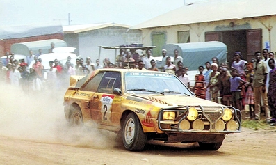 Michèle Mouton - Arne Hertz
17º Rallye Cote d'Ivoire 1985. Audi Sport Quattro S1. Abandonó en CH62.

Éste abandono creó una gran controversia que derramó muchos ríos de tinta en su momento y que nunca se aclaró.

En las primeras fotos del álbum dedicadas al Rally contamos la historia, empezando con un accidente de Mouton durante las pruebas del Audi Sport Quattro S1 para el Rally.

Del 30 de Octubre al 3 de Noviembre, Yamoussoukro, Costa de Marfil.
Superficie: tierra.

El Rally tenia un total de 4103.00 Km con 71 controles horarios.

Se inscribieron 50 equipos, tomaron la salida 50, finalizaron 8.

[/b][url=http://motorcanalsbalil.no-ip.info/displayimage.php?album=711&pid=60942#top_display_media] [b][u]La Historia de la controversia.[/u][/b] [/url]

@
Palabras clave: Michele_Mouton;Audi;Sport;Quattro;Grupo_B;Costa_Marfil;1985