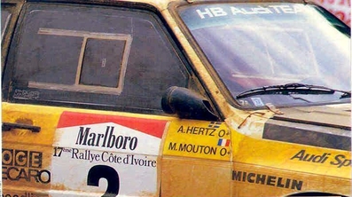 Michèle Mouton - Arne Hertz
17º Rallye Cote d'Ivoire 1985. Audi Sport Quattro S1. Abandonó en CH62.

Éste abandono creó una gran controversia que derramó muchos ríos de tinta en su momento y que nunca se aclaró.

En las primeras fotos del álbum dedicadas al Rally contamos la historia, empezando con un accidente de Mouton durante las pruebas del Audi Sport Quattro S1 para el Rally.

Del 30 de Octubre al 3 de Noviembre, Yamoussoukro, Costa de Marfil.
Superficie: tierra.

El Rally tenia un total de 4103.00 Km con 71 controles horarios.

Se inscribieron 50 equipos, tomaron la salida 50, finalizaron 8.

[/b][url=http://motorcanalsbalil.no-ip.info/displayimage.php?album=711&pid=60942#top_display_media] [b][u]La Historia de la controversia.[/u][/b] [/url]

@
Palabras clave: Michele_Mouton;Audi;Sport;Quattro;Grupo_B;Costa_Marfil;1985