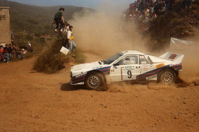 Orazio Egizii - Alessio Nieri
17º Rallye dell'Isola d'Elba 1985. Lancia Rally 037. Abandonó por accidente.

Del 23 al 25 de Mayo, Portoferrario, Livorno, Italia.
Superficie: tierra.

El Rally constaba de 33 tramos cronometrados.
Desconocemos los kilómetros tanto totales como cronometrados.

Tomaron la salida 65 equipos, finalizaron 25.
Palabras clave: Lancia;Rally;Grupo_B;Elba;1985