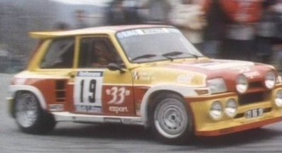 Didier Auriol - Bernard Occelli
6º Rallye International des Garrigues 1985. Renault 5 Maxiturbo (21 RG 28). Abandonó, desconocemos el motivo.

Del 29 al 30 de Marzo, Nimes, Gard, Occitania, Francia.
Superficie: asfalto.

Desconocemos los kilómetros de la prueba tanto totales como cronmetrados.

Tomaron la salida 101 equipos, finalizaron 47.@
Palabras clave: Didier_Auriol;Renault;Maxiturbo;Grupo_B;Garrigues;1985