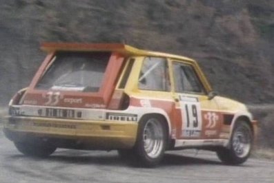 Didier Auriol - Bernard Occelli
6º Rallye International des Garrigues 1985. Renault 5 Maxiturbo (21 RG 28). Abandonó, desconocemos el motivo.

Del 29 al 30 de Marzo, Nimes, Gard, Occitania, Francia.
Superficie: asfalto.

Desconocemos los kilómetros de la prueba tanto totales como cronmetrados.

Tomaron la salida 101 equipos, finalizaron 47.@
Palabras clave: Didier_Auriol;Renault;Maxiturbo;Grupo_B;Garrigues;1985