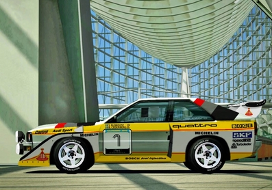 Audi Sport Quattro S1 E2
Creado por Héctor Mesones.
Palabras clave: Mundo_Rally_Retro;Audi;Quattro;Sport;1985;Grupo_B