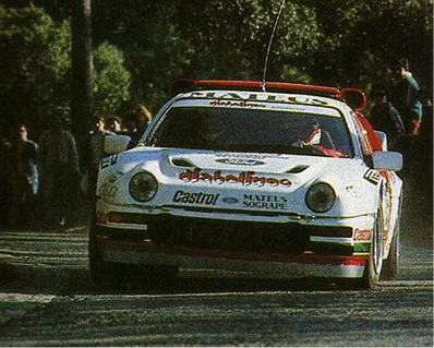 Joaquim Santos - Miguel Oliveira
20º Rallye de Portugal Vinho do Porto 1986. Ford RS200 (C440 BHV). Abandonó por grave accidente.

Santos era el ídolo local, su paso levantaba muchísima pasión entre los aficionados del lugar. Al salir de una curva, esquivó algunos espectadores que estaban mal situados, lo que provocó no poder encarar bien la siguiente curva y estrellarse contra el público.
Hay otra versión en la que se dice que al salir de la curva impacto con la rueda trasera de lado con un coche que estaba 
