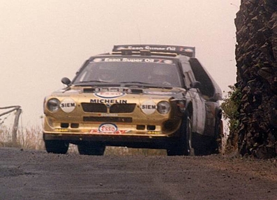 Fabrizio Tabaton - Luciano Tedeschini
27º Rali Vinho da Madeira 1986. Lancia Delta S4 (TO 77891E). Clasificado 1º.

Del 1 al 3 de Agosto, Funchal, Madeira, Portugal.
Superficie: asfalto.

El Rally constaba de 3 etapas con un total de 390.00 km cronometrados divididos en 25 tramos especiales. 

Tomaron la salida 100 equipos, finalizaron 54.@
Palabras clave: ;Luciano_Tedeschini;Lancia;Delta;Madeira;Portugal;1986;Grupo_B