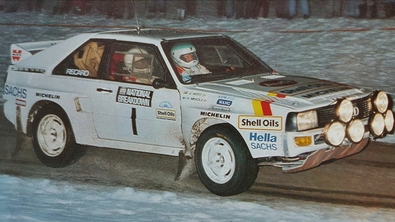 Hannu Mikkola - Arne Hertz
20º National Breakdown Rally 1986. Audi Quattro Sport S1 (44 WMN) Equipo Audi Sport UK. Clasificado 1º.

Del 21 al 23 de Febrero, Bradford.
Superficie: nieve -hielo.

El Rally tenia un total de 414.50 km cronometrados divididos en 45 tramos especiales.
28 de ellos, 283.36 km en total, fueron suspendidos.

Tomaron la salida 69 equipos, finalizaron 52.@
Palabras clave: ;Audi;Sport;Quattro;Grupo_B;National_Breakdown;1986;Nieve