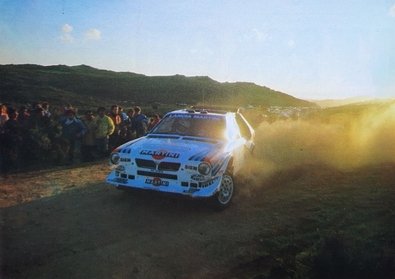 Henri Toivonen - Sergio Cresto
9º Rally Costa Smeralda 1986. Lancia Delta S4 (A6 37614). Clasificado 1º.

Del 16 al 18 de Abril, Porto cervo, norte de Cerdeña, Italia.

Superficie: tierra.
El Rally constaba de 546.00 Km cronometrados divididos en 35 tramos especiales.

Tomaron la salida 79 equipos, finalizaron 32.@
Palabras clave: Henri_Toivonen;Sergio_Cresto;Lancia;Delta;S4;Costa_Smeralda;1986;Grupo_B;Esmeralda