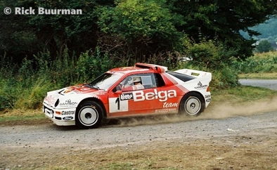 Robert Droogmans - Ronny Joosten
17º Lotto Bianchi Rally 1986. Ford RS200 (C200 MNO). Clasificado 1º.

Del 29 de Agosto al 31 de Septiembre, Charleroi, Valonia, Henao, Bélgica.
Superficie: asfalto.

El Rally tenía un total de 316.00 km cronometrados, desconocemos en cuantos tramos especiales se dividian. 

Se inscribieron 153 equipos, finalizaron 86.

© Rick Buurman
@
Palabras clave: Robert_Droogmans;Ford;RS200;Grupo_B;Bianchi_Rally;1986