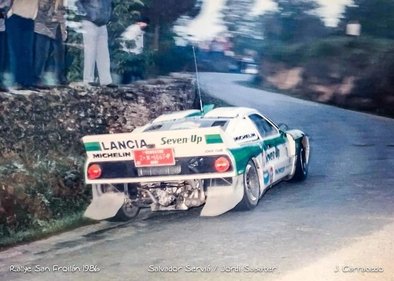 Salvador Servià i Costa  - Jordi Sabater
8º Rally San Froilán 1986. Lancia Rally 037 (2M 6667 P). Clasificado 1º.

Del 11 al 12 de Octubre, Lugo, Galicia, España.
Superficie: asfalto.

El Rally tenía un total de 231.00 km cronometrados.

Tomaron la salida 61 equipos, finalizaron 38.

© Jorge Carracedo Abeledo.
@
Palabras clave: Salvador_Servia;Lancia;Rally;Grupo_B;San_Froilan;1986