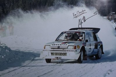 Juha Kankkunen - Juha Piironen
36º Internacional Suecia Rally 1986. Peugeot 205 Turbo 16 E2 (26 FGV 75). Clasificado 1º.

Del 14 al 16 de Febrero, Karlstad, Suecia.
Superficie: nieve - hielo.

El Rally tenia un total de 1670.00 km de los que 556.79 km divididos en 30 tramos eran especiales.

Tomaron la salida 107 equipos, finalizaron 62.

© Claudio Cavion
@
Palabras clave: Juha_Kankkunen;Peugeot;Turbo;Suecia;Grupo_B;nieve;1986