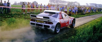 Robert Droogmans - Ronny Joosten
22º Ypres 24 Hours Rally 1986. Ford RS 200 (C200 MNO). Clasificado 1º.

Del 27 al 29 de Junio, Ypres, Bélgica.
Superficie: asfalto.

El Rally estaba dividido en 2 etapas y 411.41 km cronometrados divididos en 37 tramos especiales.

Tomaron la salida 155 equipos, finalizaron 70.@
Palabras clave: Robert_Droogmans;Ford;RS;Grupo_B;Ypres;1986